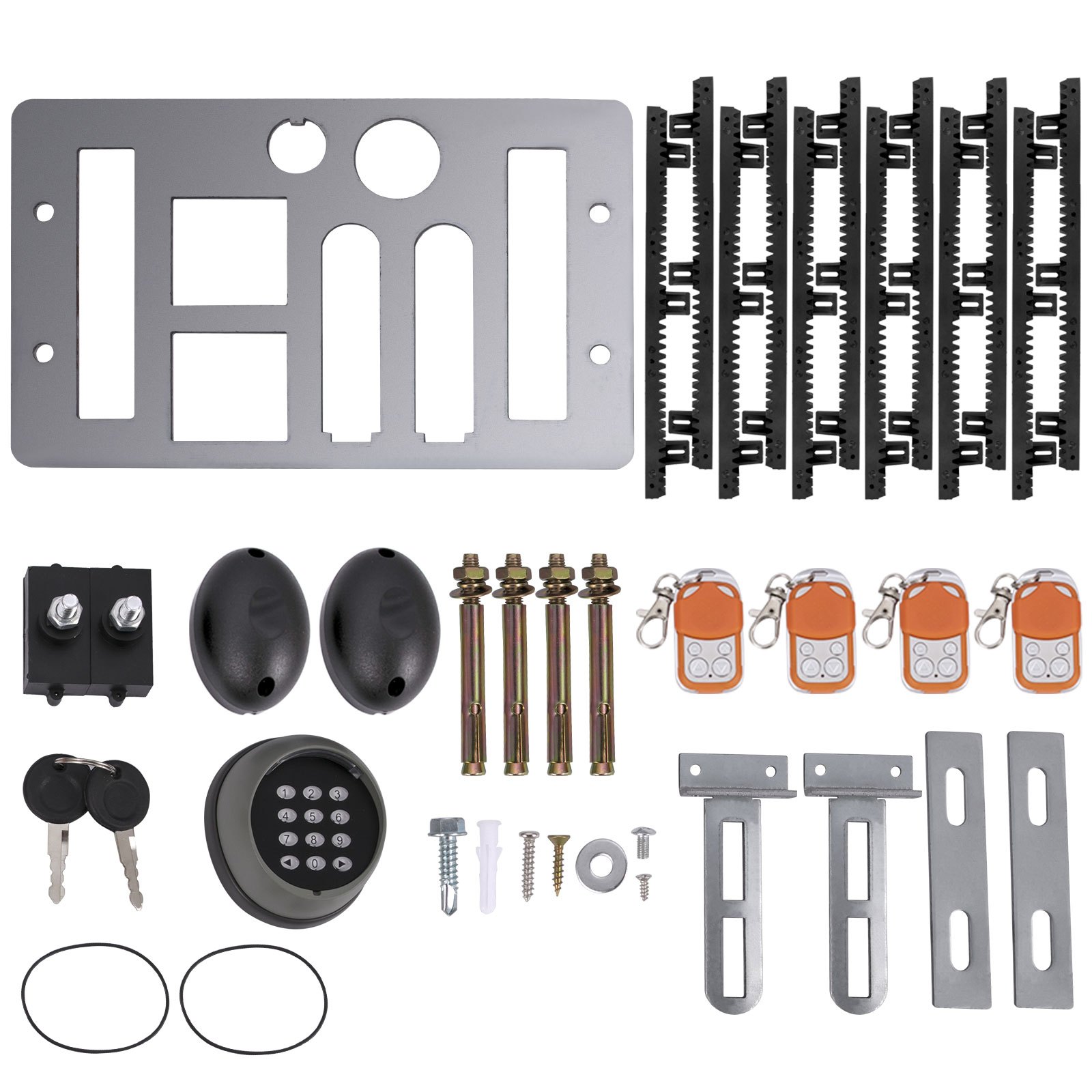 VEVOR Sliding Gate Opener Automatic Sliding Gate Motor 1800KG 4 Remote & APP