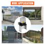 VEVOR Automatic Gate Opener 1400lb with Infrared Security Photocell Sensor with 2 Remote Controls Sliding Gate Opener Move Speed 39ft Per Min