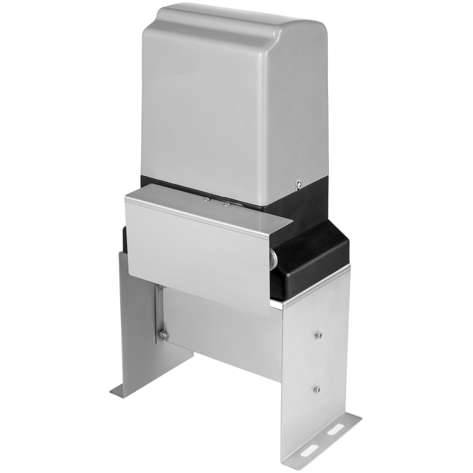 VEVOR Automatic 1800lb with Infrared Security Photocell Sensor with 2 Remote Controls Sliding Gate Opener Move Speed 40ft Per Min, Up to 1800 LBS, Silver