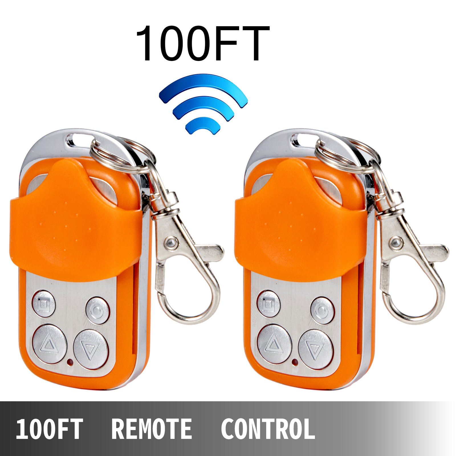 VEVOR Automatic 1800lb with Infrared Security Photocell Sensor with 2 Remote Controls Sliding Gate Opener Move Speed 40ft Per Min, Up to 1800 LBS, Silver