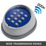 VEVOR Wireless Keypad Compatible with Automatic Gate Opener, Keyless for Sliding Gate Operator Panel