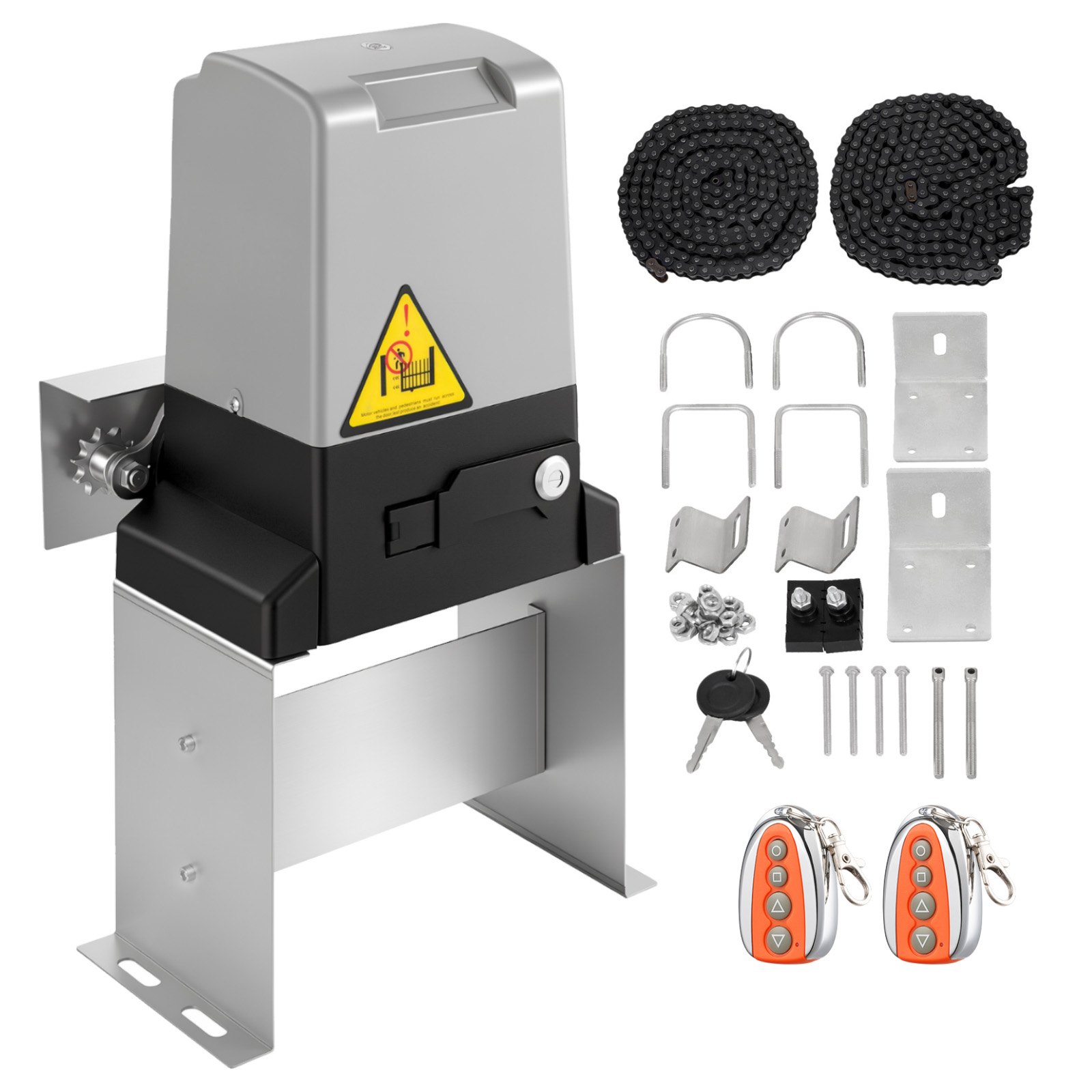 Vevor 3300lbs Automatic Sliding Gate Opener Driveway Operator Infrared Sensor