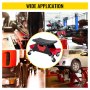VEVOR Mechanic Stool 300 LBS Kapasitet Garasjekrakk med hjul, Heavy Duty Rolling Mechanics Sete, med tre utskyvbare verktøybrett og skuff, rullende verktøysete for bilreparasjoner