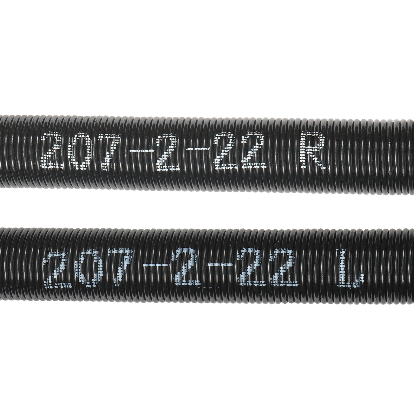 VEVOR Garage Door Torsion Springs Pair of 0.207 x 2 x 22inch with Winding Bars