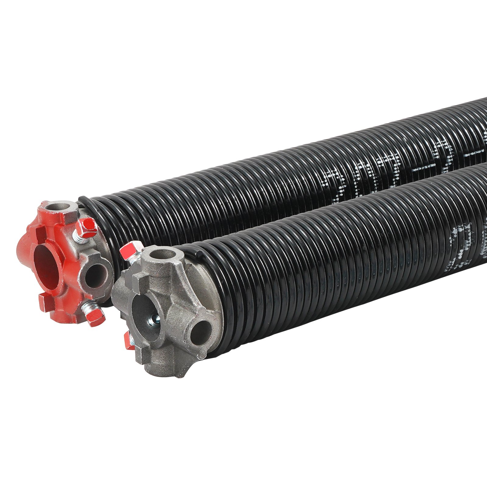 VEVOR Garage Door Torsion Springs, Pair of 0.207 x 2 x 22inch, 16000 Cycles, Garage Door Springs with Non-Slip Winding Bars, Gloves and Mounting Wrench, Electrophoresis Coated for Replacement