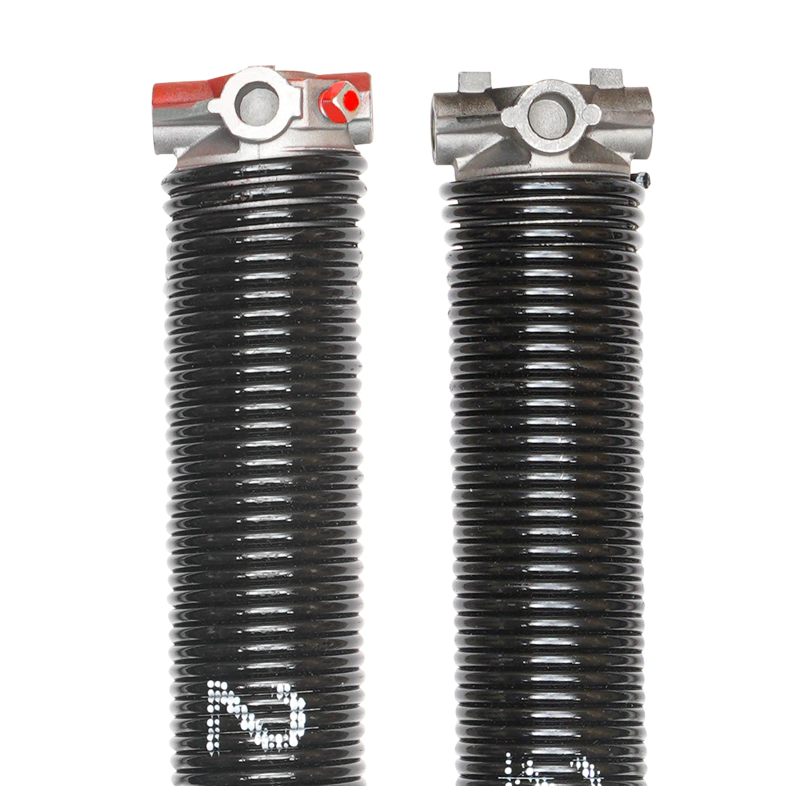 VEVOR Garage Door Torsion Springs, Pair of 0.218 x 2 x 24inch, 16000 Cycles, Garage Door Springs with Non-Slip Winding Bars, Gloves and Mounting Wrench, Electrophoresis Coated for Replacement