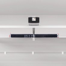 Ressorts de torsion pour porte de garage VEVOR, paire de 0,225 x 2 x 27 pouces avec barres d'enroulement