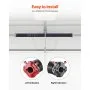 VEVOR Garage Door Torsion Springs Pair of 0.225 x 2 x 24 inch with Winding Bars