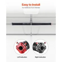 VEVOR Garage Door Torsion Springs Pair of 0.250 x 2 x 35 inch with Winding Bars