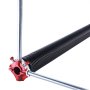 VEVOR Garage Door Torsion Springs, Pair of 6.35 x 50.8 x 813 mm, 16000 Cycles, Electrophoresis Black Coated for Replacement, Garage Door Springs with Non-Slip Winding Bars, Gloves and Mounting Wrench