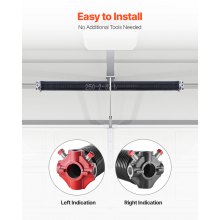 Garage Door Torsion Springs Pair of 0.25 x 2 x 32 inch with Winding Bars