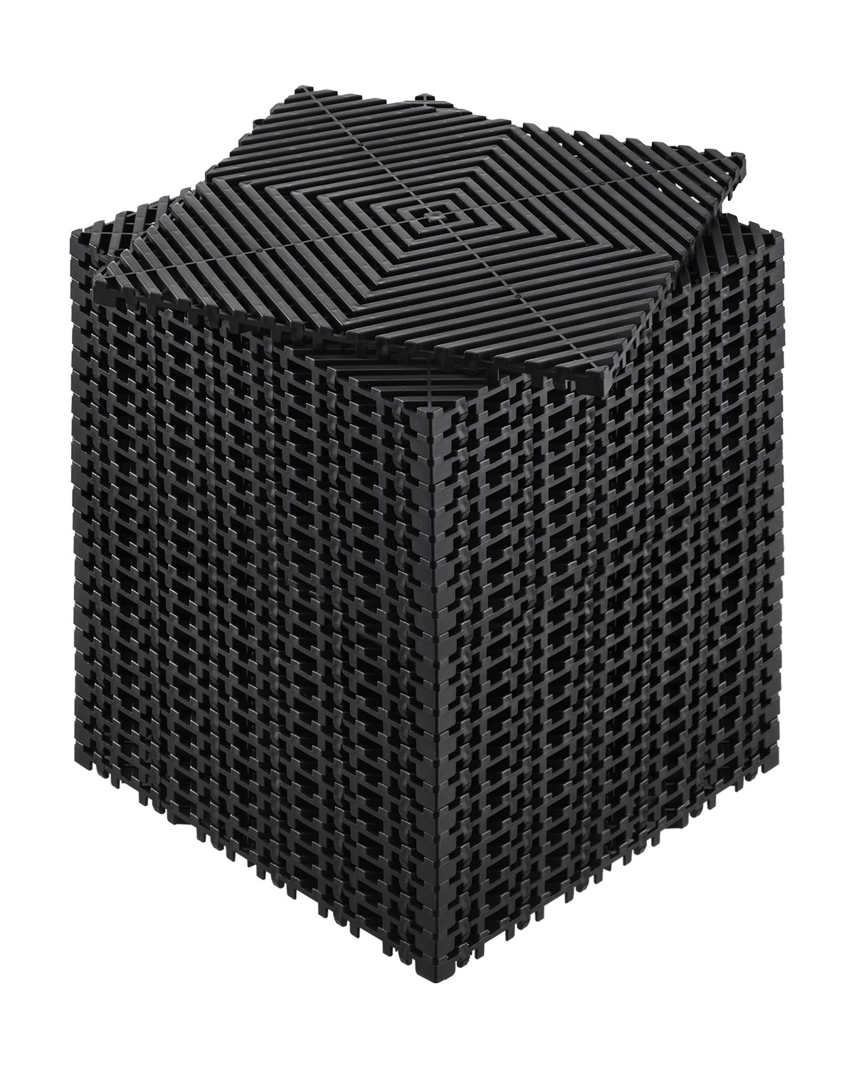 VEVOR Drainage Mat Modular Interlocking Mat 12” x 12” Drainage Floor Tile