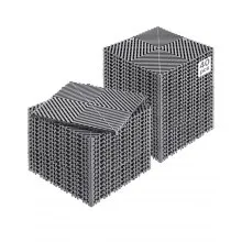 VEVOR Interlocking Drainage Mat, 12” x 12” Modular Interlocking Cushion, 40 Pcs Splicing Drainage Mats, Non-Slip Gray PP Drainage Floor Tile and Shower Mat, for Garage, Garden, Kitchen & Outdoor