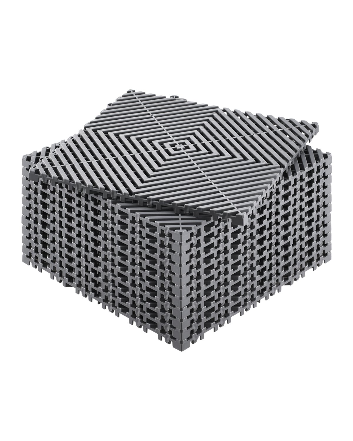 VEVOR Drainage Mat Modular Interlocking Cushion 12” x 12” Drainage Floor Mat