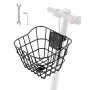 VEVOR Front Bike Basket, Electric Scooter Basket with Fixed Bracket - Max Bearing 9 kg, Construct from Solid Steel, Kids Bike Basket/Adult Bicycle Basket/Knee Electric Scooter Accessories