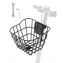 Front Bike Basket Electric Scooter Basket with Fixed Bracket Kids/Adult