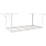 VEVOR Overhead Garageopbevaringsreol, 48x96 tommer Garageloftsopbevaringsreoler, Kraftige justerbare koldvalsede stålreoler til garageopbevaring, organisering, 600 lbs lastekapacitet, 22''-40", hvid
