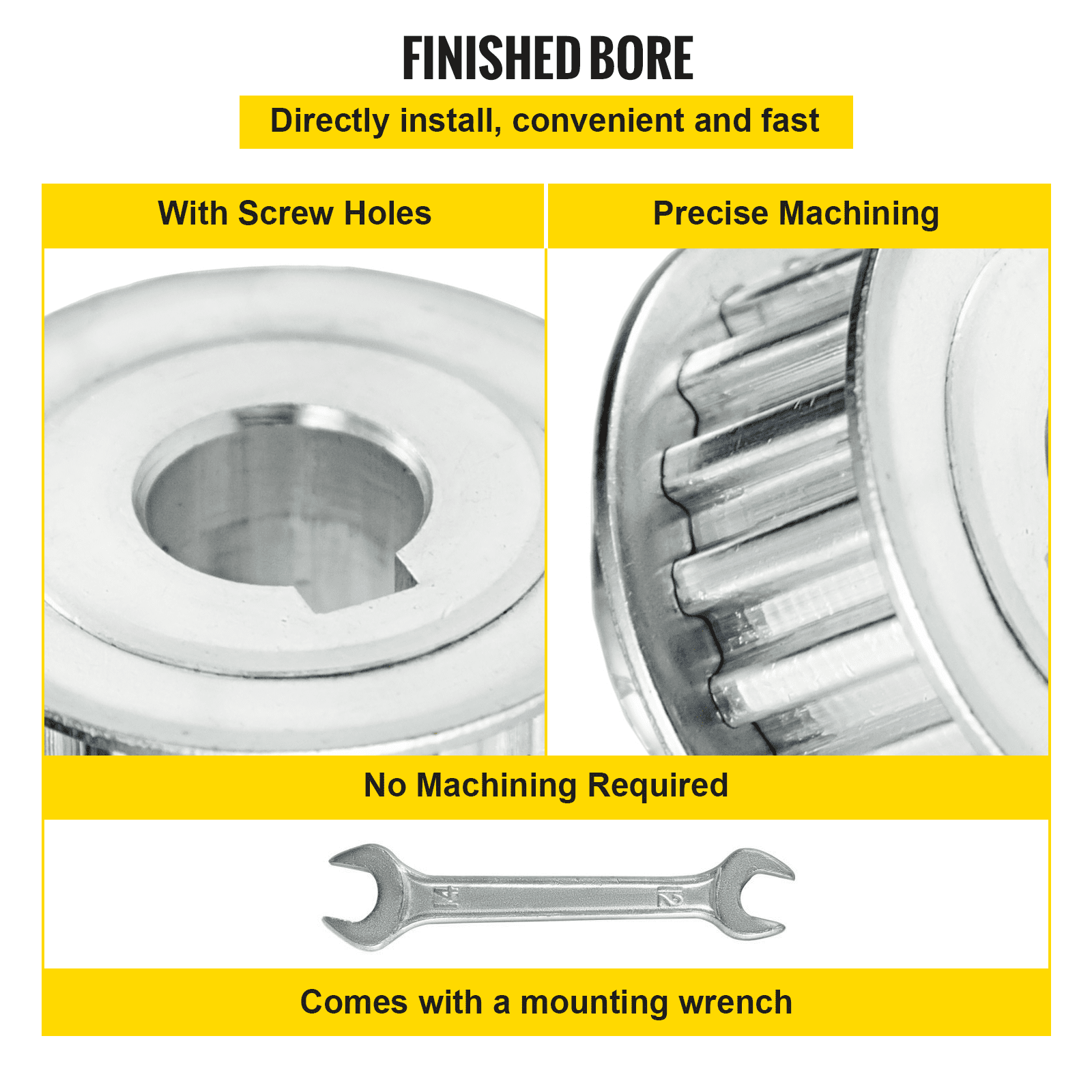 Metal Lathe Gear 7x10,12,&14"Gear/Belt 3pcs Set Timing Belt High Hardness
