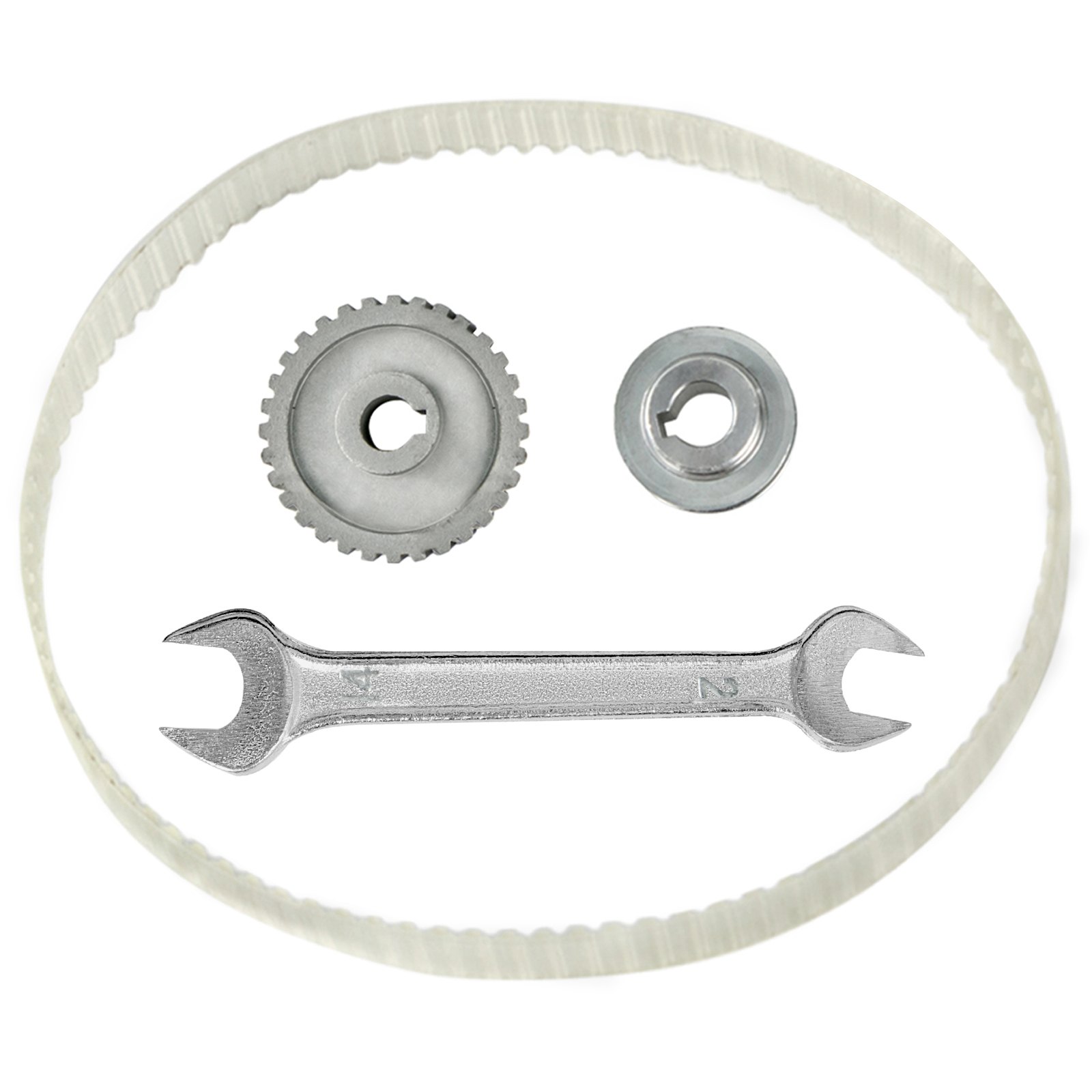 Metal Lathe Gear 7x10,12,&14"Gear/Belt 3pcs Set Timing Belt High Hardness