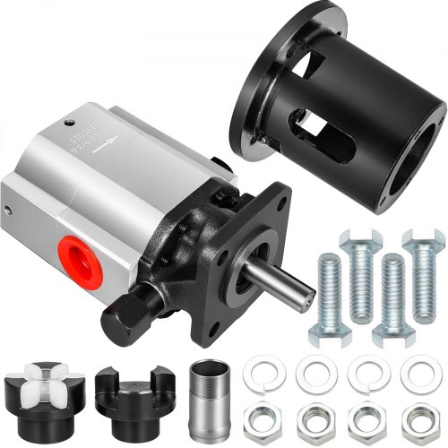 13 Gpm Hydraulic Log Splitter Pump Kit, 2 Stage Hi Lo Gear Pump, Logsplitter