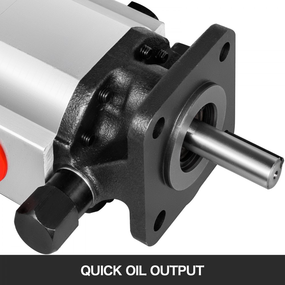 13 Gpm Hydraulic Log Splitter Pump Kit, 2 Stage Hi Lo Gear Pump, Logsplitter