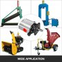 13 Gpm Hydraulic Log Splitter Pump Kit, 2 Stage Hi Lo Gear Pump, Logsplitter