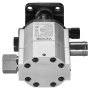 VEVOR hydraulic pump with six-bolt faceplate and cylindrical connectors.