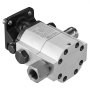 VEVOR hydraulic pump in metallic casing with multiple bolts and a connector.