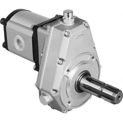 VEVOR PTO Pump 250 Bar Hydraulic PTO Pump 540rpm PTO Pumps with Gearbox Tractor Hydraulic Gear Pumps Tractor Gear Hydraulic Pumps with PTO Long Driver Shaft with Displacement 25ccm 53L for Tractor