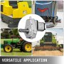 VEVOR PTO Pump 250 Bar Hydraulic PTO Pump 540rpm PTO Pumps with Gearbox Tractor Hydraulic Gear Pumps Tractor Gear Hydraulic Pumps with PTO Long Driver Shaft with Displacement 25ccm 53L for Tractor