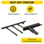 VEVOR Vertical Surfboard Rack, 6 Rods Paddle Board Storage Rack, 45" Paddle Board Storage, 10 Protective Cases Paddle Board Wall Rack, Surfboard Rack for Wall with Steel Structure, Sup Rack w/ Mat
