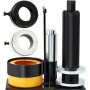 VEVOR Carrier & Pinion Bearing Puller, Compatible with Dana 30,40,50,60,70, 80, Ford 10.25" Bearings, Pinion Puller Tool with 3 Clamshells, 45# Steel Clamshell Bearing Puller for Auto Repair