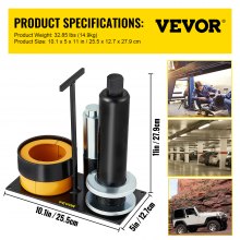 VEVOR Carrier & Pinion Bearing Puller Clamshell B