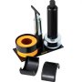 VEVOR pinion bearing puller with black, yellow components and attached lever handle.