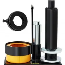 VEVOR Carrier & Pinion Bearing Puller, Compatible with Dana 30, 40, 60, 70, Ford 9\" Bearings, Pinion Puller Tool with 2 Clamshells, 45# Steel Clamshell Carrier Bearing Puller for Auto Repair