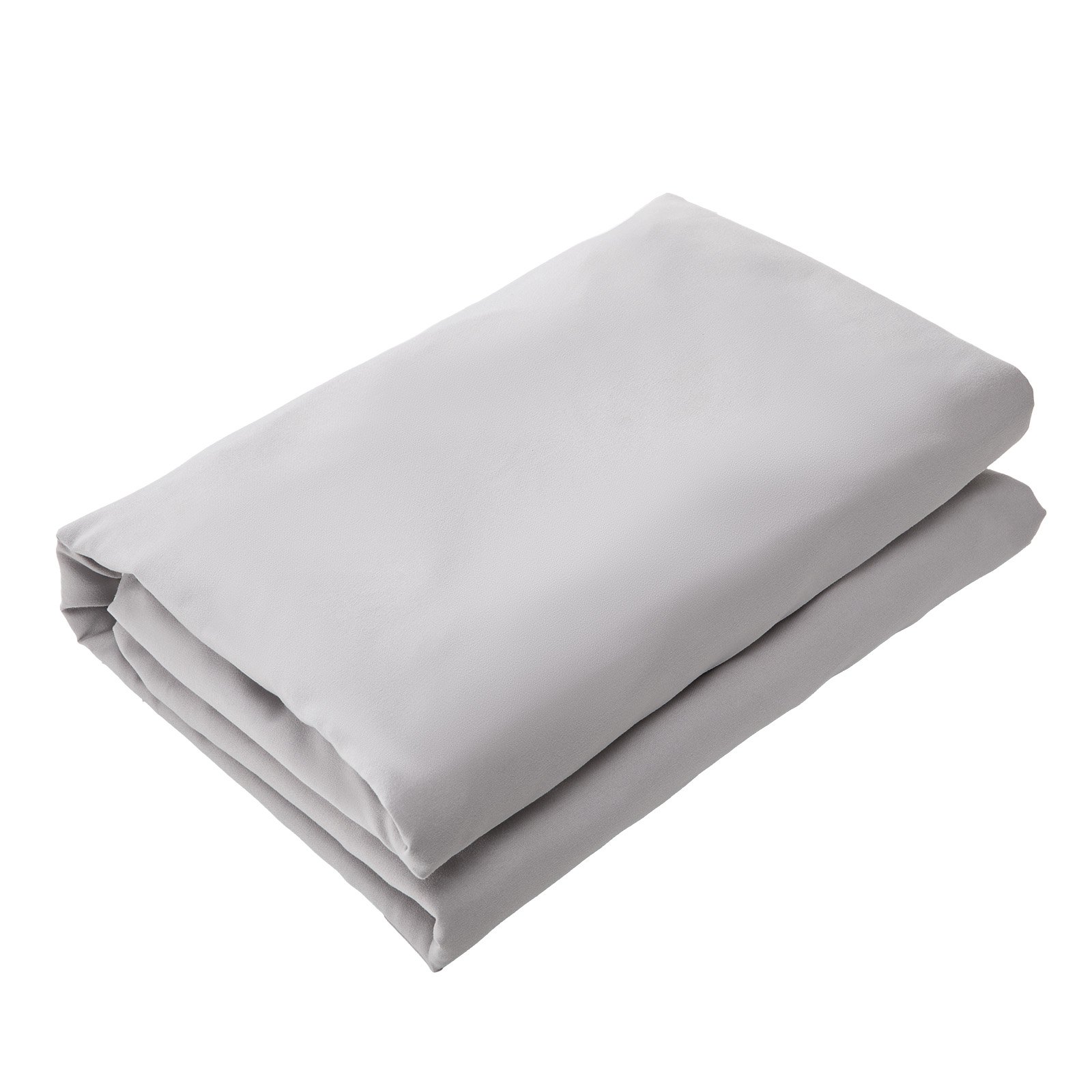 VEVOR Fitted Sheet, 1 Set of 2 Pieces, Twin Size Elastic Fitted Sheet with High-Quality Microfiber, Wear-Resistant & Breathable Twin Fitted Sheet with Single-Sided Brushing, Fit for 15 in Mattress