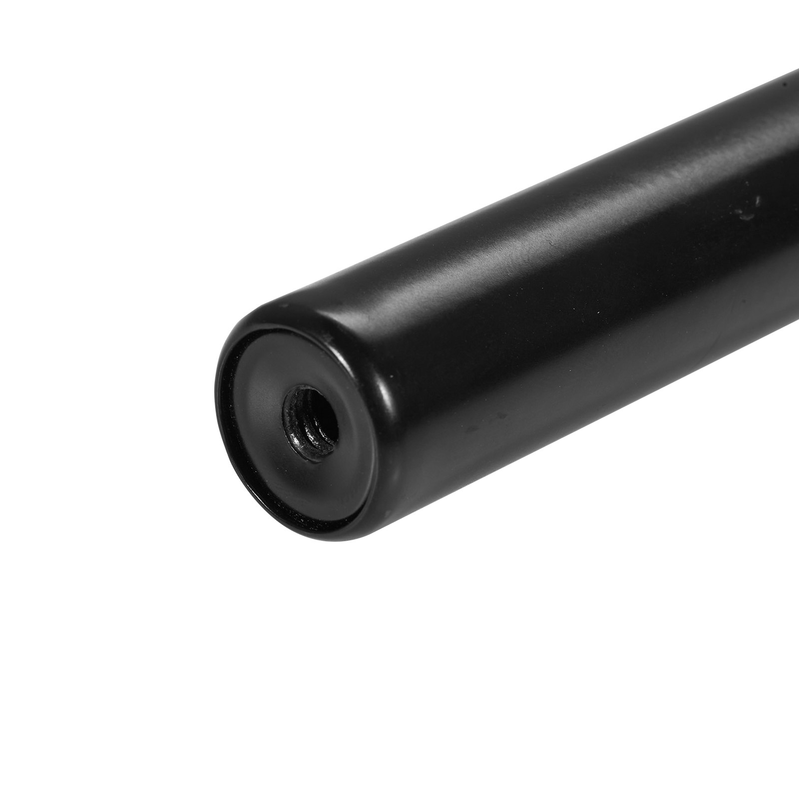 VEVOR Double Rod Curtain Rods, 91.4-182.9 cm Adjustable Length, Black Double Curtain Rods with Round Finials, 2.5 cm and 1.9 cm Diameter, Double Window Drapery Rod for Sheer and Blackout Curtains
