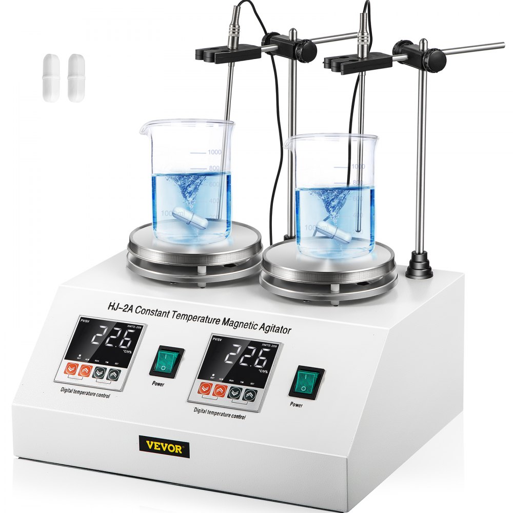 Hot Plate with Magnetic Stirrer and Detachable Support Bar w/ Clamp
