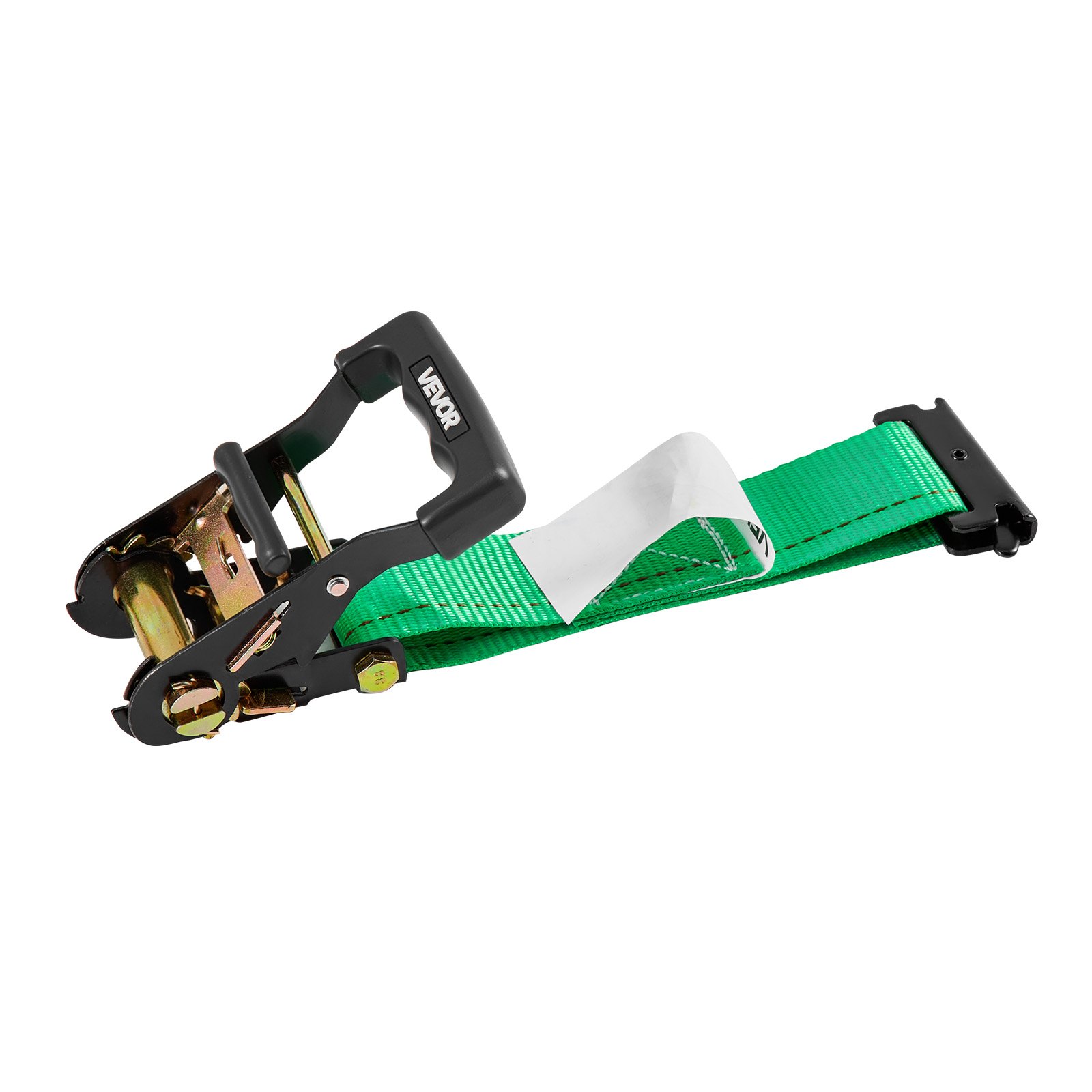 VEVOR Wheel Chock Tie-Down Kit, Chock-Style Trailer Tie Down Strap, Car Tie Down Kit with Buckle, Break Strength 1986.73 kg & Working Load 662 kg Motorcycle Tie-Down System for ATVs, UTVs & Trailers