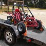 VEVOR spændesæt til hjulopklodsning, 2" x 96" bindestropsæt, kraftigt trailerbindingssystem til 10"-23" hjul, ATV, UTV, trailer, plæneklipper, opklodsning og fastspændingstilbehør, 4-pack