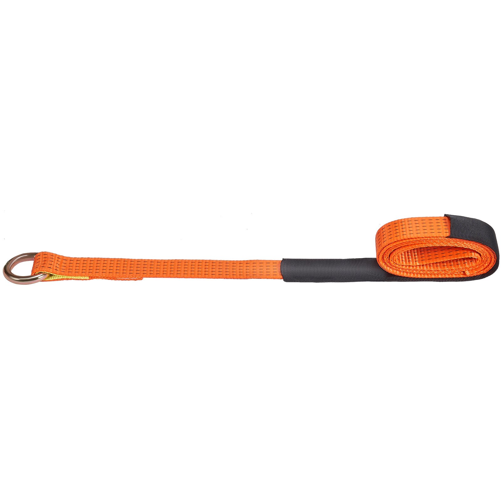 VEVOR Ratchet Tie Down Straps Kit, Lasso Style 2" x 120" Tire Straps, 5512 LBS Working Load, 11023 LBS Breaking Strength, Car Tie Down Straps with Snap Hooks for Passenger Car, Truck, Trailer, 4-Pack