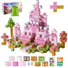 VEVOR Magnetic Blocks 100 PCS Princess Castle Set STEM Montessori Sensory Toys