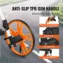 VEVOR Measuring Wheel in Feet, 12.5 in Wheel Diameter, 39.37-15.75 in Telescoping Measure Wheel, Measurement 0-9,999Ft with Back Bag, Suitable for Lawn/Hard/Soft/Wood Road Measuring