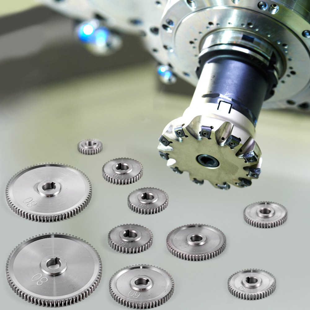 VEVOR 10PCS Gear Set for Mini Lathes, Replacement Gears