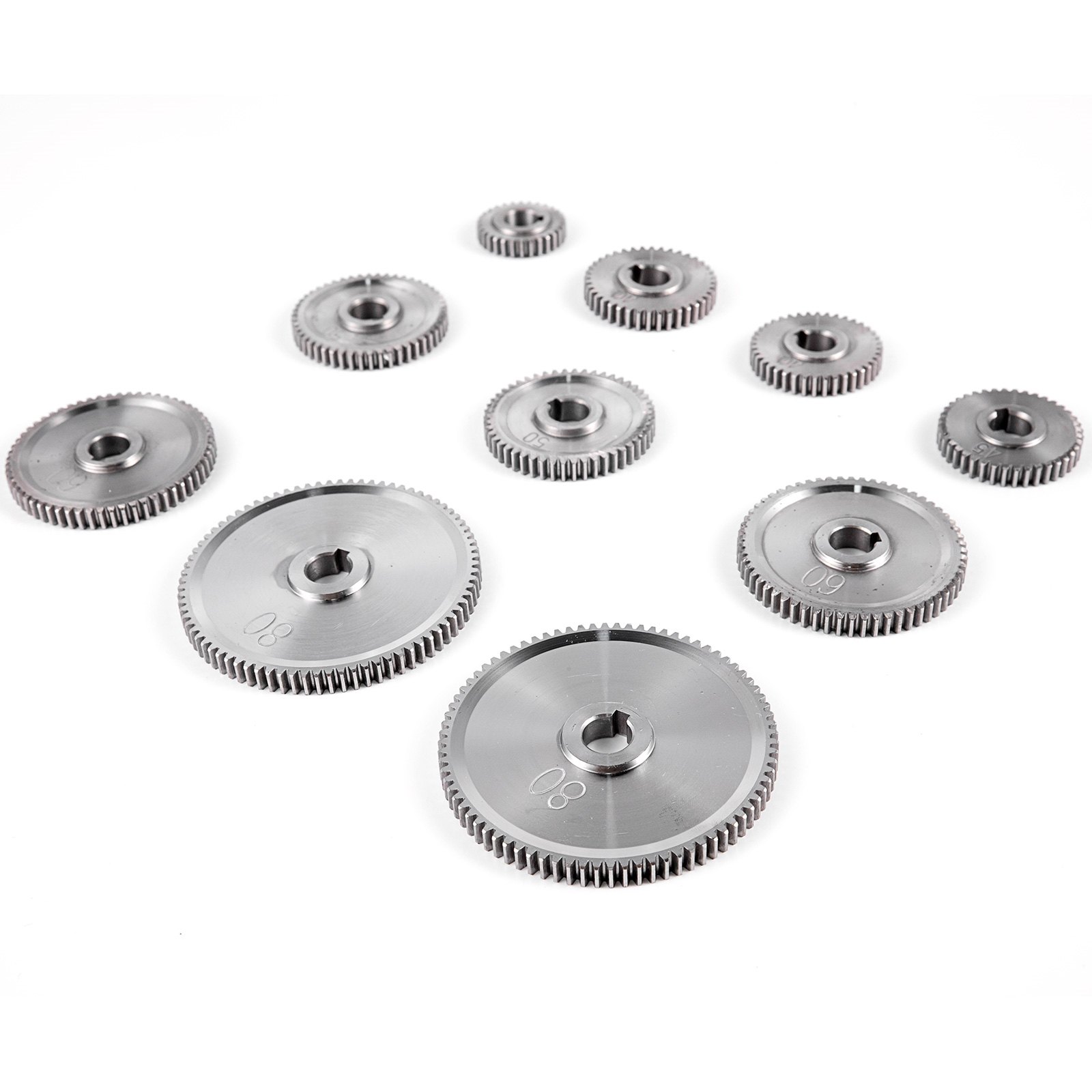 VEVOR 10PCS Gear Set for Mini Lathes, Replacement Gears