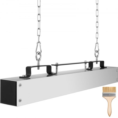 VEVOR Barredora magnética 36 pulgadas Barredora magnética 55LBS Carretilla elevadora magnética Barredora Superficie de aluminio Imanes industriales Material de acero Accesorios de caza para recoger clavos, pernos, virutas de hierro