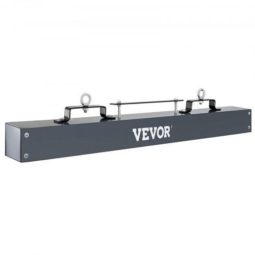 VEVOR Hanging Magnetic Magnet Sweeper 48 inch Magnet Sweeper 67 LBS Magnetic Forklift Sweeper Industrial Magnets Steel Material Hunting Accessories for Picking Up Nails, Bolts, Iron Chips
