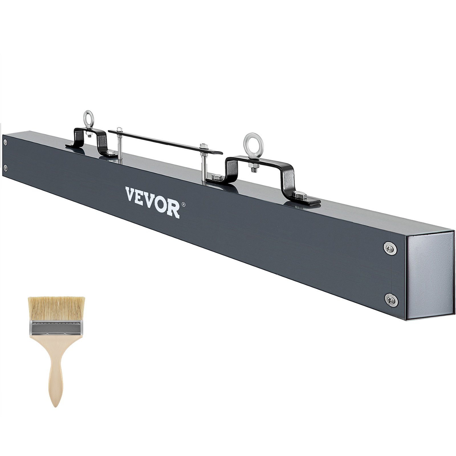 VEVOR Hanging Magnetic Sweeper 60 inch Magnetic Sweeper 78 LBS Magnetic Forklift Sweeper Industrial Magnets Steel Material Hunting Accessories for Picking Up Nails, Bolts, Iron Chips