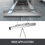 VEVOR Barredora magnética de 60 pulgadas Barredora magnética 77LBS Barredora magnética para montacargas Superficie de aluminio Imanes industriales Material de acero Accesorios de caza para recoger clavos, pernos, virutas de hierro