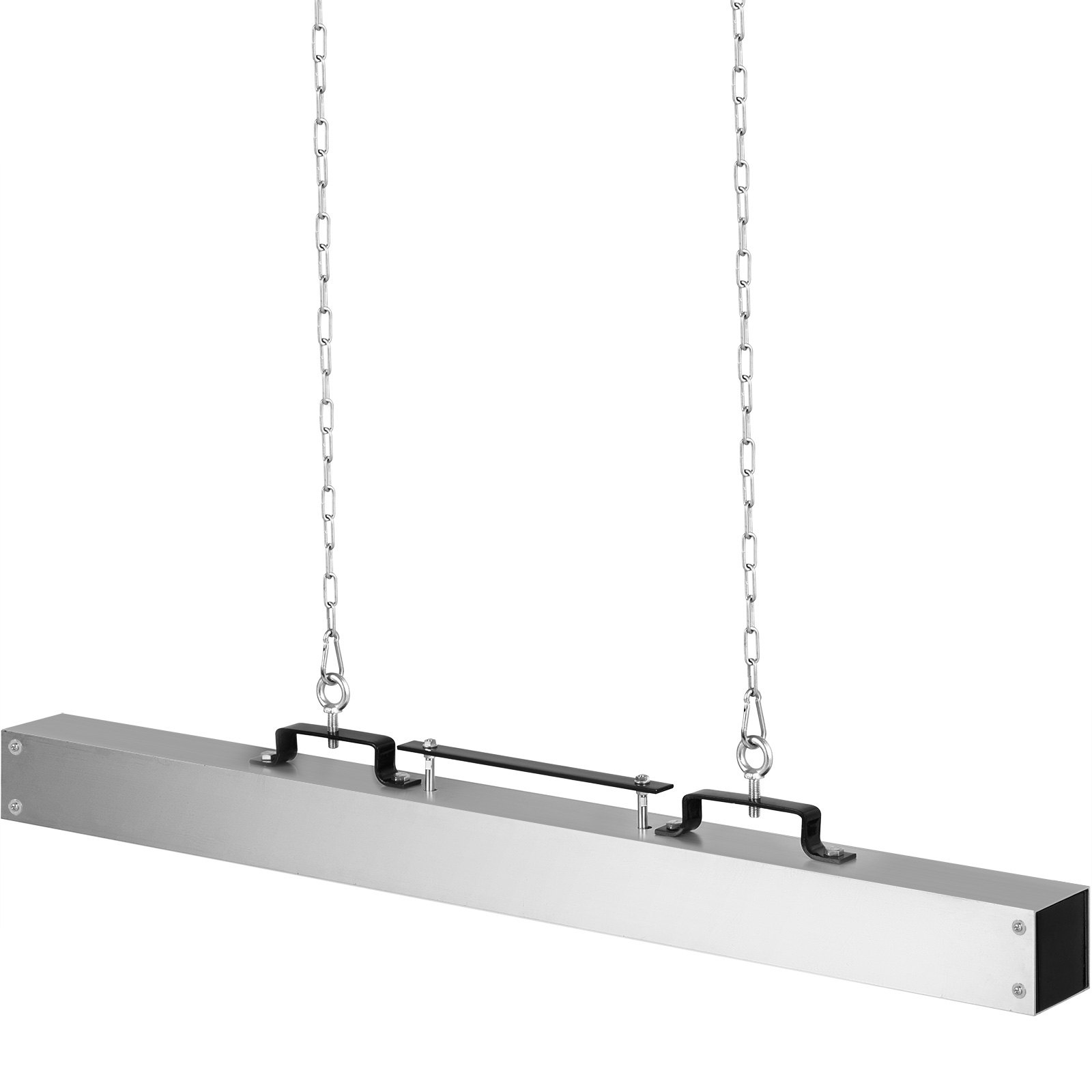 VEVOR Barredora magnética de 60 pulgadas Barredora magnética 77LBS Barredora magnética para montacargas Superficie de aluminio Imanes industriales Material de acero Accesorios de caza para recoger clavos, pernos, virutas de hierro